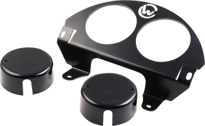 Speedometer Offset Kit Black, Gloss