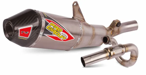 T-6 Euro kipufogórendszer Ss-ti-cf titánhatású 