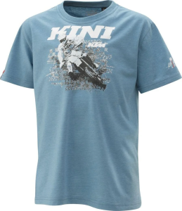 KTM Kini Dirt Blue gyerek póló 140/8–10 éves korosztálynak, 1, nordicamoto.ro