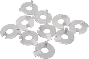 Starter Shaft Lock Washers Silver, 1, nordicamoto.ro
