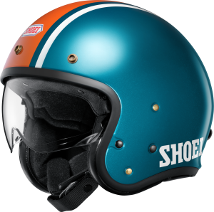 SHOEI J.O2 AVENTURE TC-2 fúvóka sisak, kék/narancssárga, S-es méret, 1, nordicamoto.ro