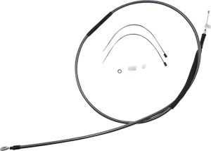 High-efficiency Polished Karbonfibr Clutch Cable Silver