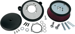 Big Sucker Stage I Air Filter Kit With Standard Filter Black, Red, 3, nordicamoto.ro
