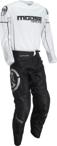 Pantaloni Moose Racing Qualifier Black/White 42, 3, nordicamoto.ro