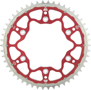7075 Racing MX lánckerék, piros