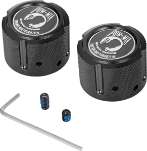 Front Axle Nut Cover Black, 4, nordicamoto.ro
