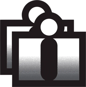 Icon Stickers Black
