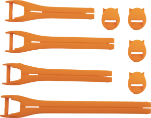Kit Curele Cizme Moose Racing Qualifier Orange