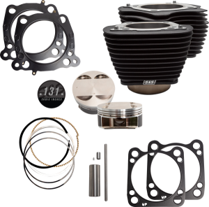 131(r) Stroker Cylinder And Piston Kit Black, 1, nordicamoto.ro