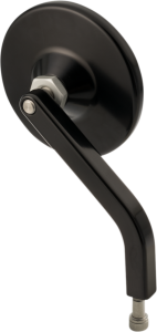 No. 7 Oe 3-1/4(r) Round Mirror Black