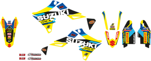 Replica Team Graphic Kits Black, Blue, Yellow, 2, nordicamoto.ro