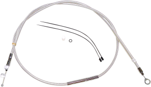 High-efficiency Braided Sterling Chromite Ii® Clutch Cable Silver, 1, nordicamoto.ro