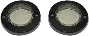 Probeam® Flat Bezel Turn Signal Adapters Gloss Black, 2, nordicamoto.ro