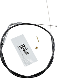 Black Vinyl Throttle/idle Cable Black