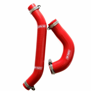 FM-Parts szilikon hűtőcső-készlet KTM/Husqvarna/GasGas 2024-es modellekhez, piros, nordicamoto.ro