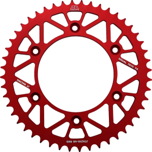JT SPROCKETS hátsó lánckerék, piros , nordicamoto.ro