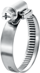 Wormclamp 12-20mm 5pcs Silver, 1, nordicamoto.ro