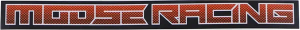 MOOSE RACING Moose Decal Orange 