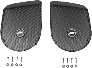 Saddlebag Lid Speaker Grill Set Black, 1, nordicamoto.ro