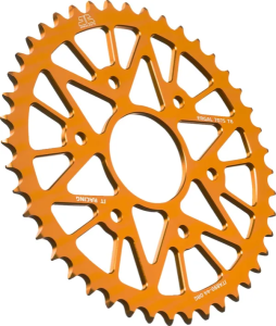 JT SPROCKETS alumínium hátsó lánckerekek, narancssárga , nordicamoto.ro