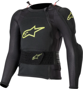 Armura copii Alpinestars Bionic Plus Black/Fluorescent Yellow
