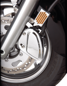 Stepped Front Caliper Cover Silver