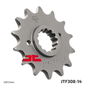 JT SPROCKETS Első lánckerék, természetes színű , nordicamoto.ro