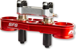 Sfs Upper Handlebar Clamp Red