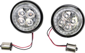 Fang® Signal Light Inserts Black, 2, nordicamoto.ro