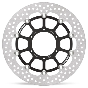 Halo sorozatú úszó rotor, fekete, rozsdamentes acél, 1, nordicamoto.ro
