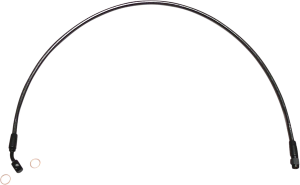 Alternate Length Upper Brake Line Black, Black Pearl, 1, nordicamoto.ro