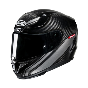 Casca HJC RPHA 11 Carbon Litt Negru Alb S, 4, nordicamoto.ro