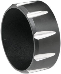 End Cap For 3(r) Firepower Series Slip-on Muffler Black, Powder-coated