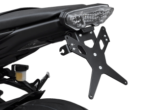 X-line License Plate Holder Type E Black, 3, nordicamoto.ro