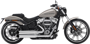 2in2 | Fusion Long | Shotgun-low Exhaust System Chrome, 1, nordicamoto.ro