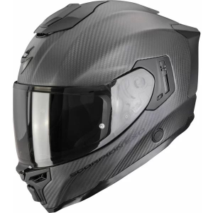 SCORPION EXO 1500 CARBON AIR SOLID teljes arcú sisak, fekete, XS