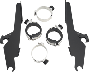 Fats/slim Windshield Trigger-lock Complete Mount Kit Black, 1, nordicamoto.ro