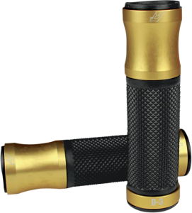 7/8(r) D3 Grips Black, Gold, 1, nordicamoto.ro