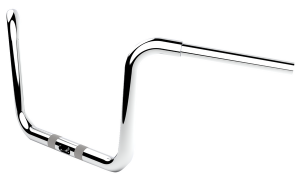 Twin Round Handlebar Silver, 2, nordicamoto.ro