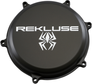 Clutch Cover Black, Anodized