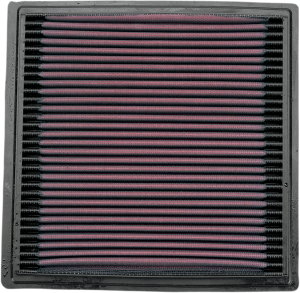 High-flow Air Filter Black, Red