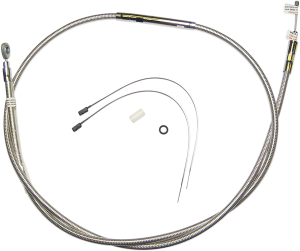 High-efficiency Polished Stainless Clutch Cable Silver, 1, nordicamoto.ro