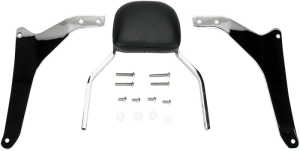 Square Sissy Bar Kit Chrome