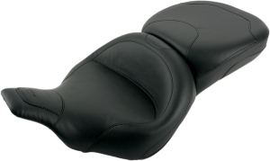 One-piece 2-up Ultra Touring Seat Black