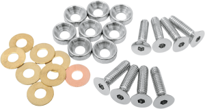 Custom Rocker Cover Screw Kit Silver, 1, nordicamoto.ro