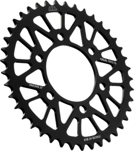 JT SPROCKETS Racelite alumínium hátsó lánckerék, fekete, 1, nordicamoto.ro