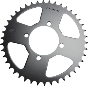 Jtr1912.42 Rear Replacement Sprocket 42 Teeth 520 Pitch Natural C49 High Carbon Steel, 1, nordicamoto.ro