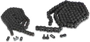 Heavy Duty Motorcycle Chain Black 428H, 1, nordicamoto.ro