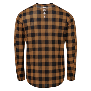 USWE Flannel Flame Bronze póló, M-es méret, 3, nordicamoto.ro