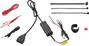 Usb Charging Port Black, 1, nordicamoto.ro